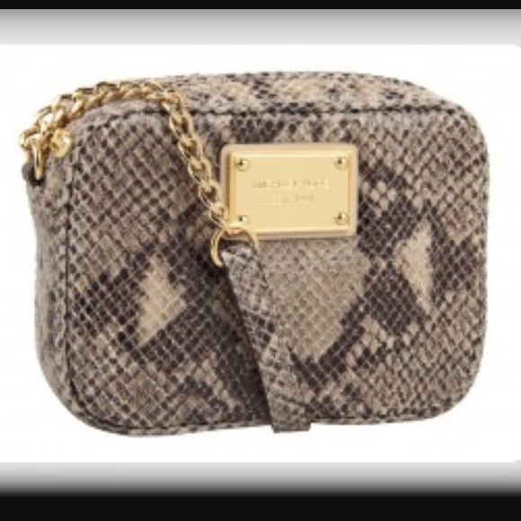 Michael Kors Python Mini Crossbody - Picture 1 of 7